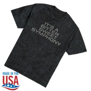 kenny Richard Ashcroft Merch Bittersweet Symphony Washed Tee0 kenny Richard Ashcroft Merch Bittersweet Symphony Washed Tee0