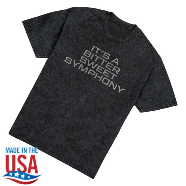 kenny Richard Ashcroft Merch Bittersweet Symphony Washed Tee0 kenny Richard Ashcroft Merch Bittersweet Symphony Washed Tee0