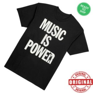 kenny Richard Ashcroft Merch Music Is Power Tee0