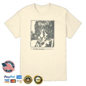 kenny Richard Ashcroft Merch Store Richard Ashcroft Lovin' You Beige Shirt kenny Richard Ashcroft Merch Store Richard Ashcroft Lovin' You Beige Shirt