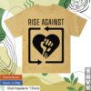 kenny Rise Against Merch Store Heart Fist Logo Shirt