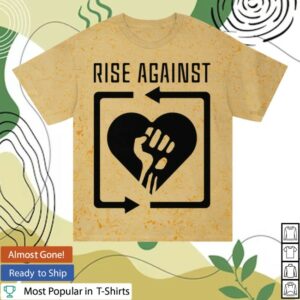 kenny Rise Against Merch Store Heart Fist Logo Shirt