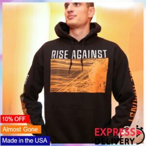 kenny Rise Against Store Official Wire Pullover Hoodiea