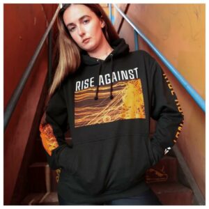 kenny Rise Against Store Official Wire Pullover Hoodiew