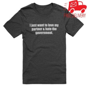 kenny Rooster Teeth Merch Hate The Government T Shirt