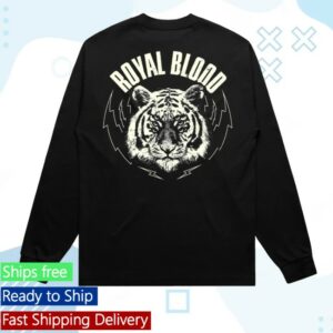 kenny Royal Blood Merch Store Royal Blood Tiger Long Sleeve Shirt kenny Royal Blood Merch Store Royal Blood Tiger Long Sleeve Shirt