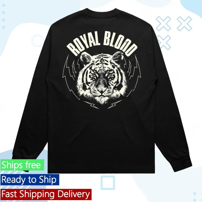 kenny Royal Blood Merch Store Royal Blood Tiger Long Sleeve Shirt kenny Royal Blood Merch Store Royal Blood Tiger Long Sleeve Shirt