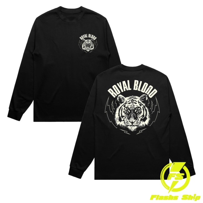 kenny Royal Blood Merch Store Royal Blood Tiger Long Sleeve Shirtss kenny Royal Blood Merch Store Royal Blood Tiger Long Sleeve Shirtss
