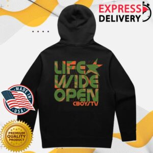 kenny SAU Cboystv Merch Shop Backcountry Camo Hood