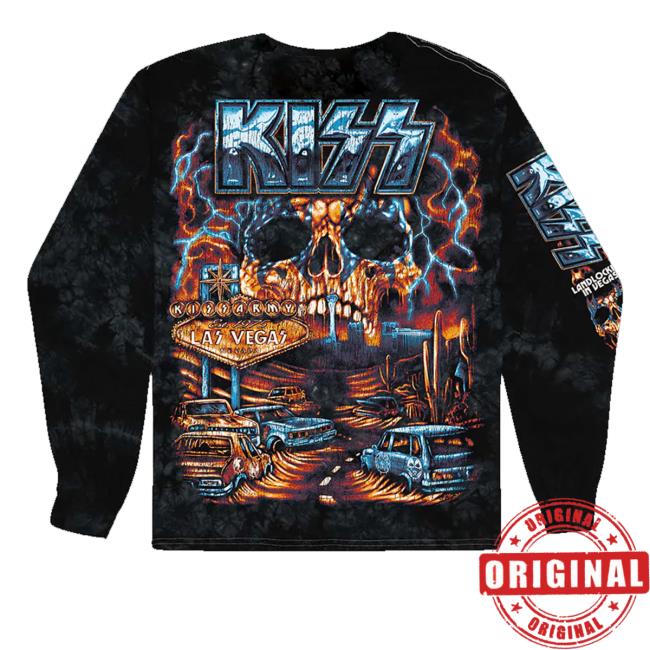 kenny SAU Kiss Online Shop Merch Landlocked In Vegas Desert Long Sleeve Shirt kenny SAU Kiss Online Shop Merch Landlocked In Vegas Desert Long Sleeve Shirt