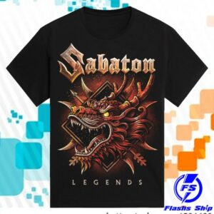 kenny Sabaton Store Merch A Tiger Among Dragons Shirt0