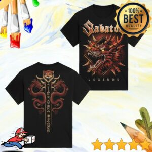 kenny Sabaton Store Merch A Tiger Among Dragons Shirt1