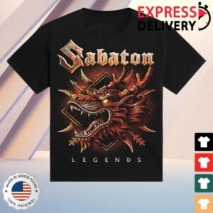 kenny Sabaton Store Merch A Tiger Among Dragons Shirts
