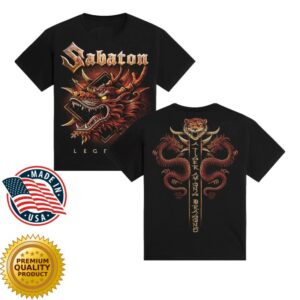 kenny Sabaton Store Merch A Tiger Among Dragons Shirtss