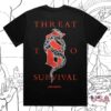 kenny Shinedown Merch Threat To Survival X Tee