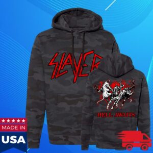 kenny Slayer Merch Shop Hell Awaits Camouflage Hoodie kenny Slayer Merch Shop Hell Awaits Camouflage Hoodie