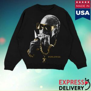 kenny Snoop Dogg Official Store Merch Black Snoop Sweatshirt
