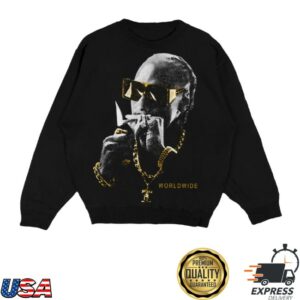 kenny Snoop Dogg Store Merch Black Snoop Crewneck