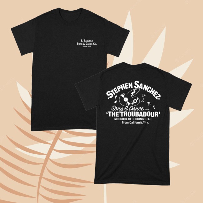 kenny Stephen Sanchez Merch Store Song Dance Co Shirtss kenny Stephen Sanchez Merch Store Song Dance Co Shirtss