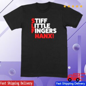 kenny Stiff Little Fingers Merch Store Hanx Black Shirt 1