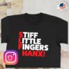 kenny Stiff Little Fingers Merch Store Hanx Black Shirte