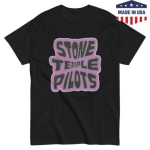 kenny Stone Temple Pilots Merch Warp Logo Tee