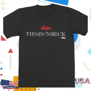 kenny Stranglers Store Merch Men In Black Red Logo Tee