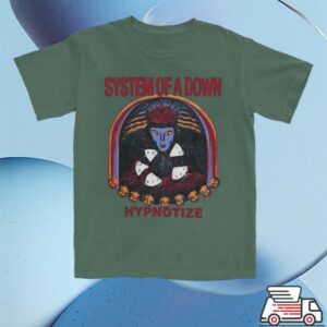 kenny System Of A Down Merch Store Hypnotize Faded Cover Shirt