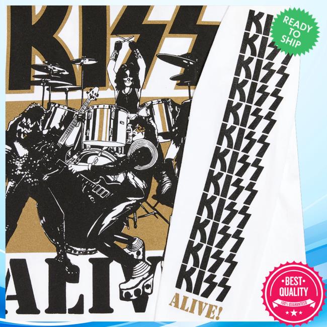kenny TAY Kiss Online Shop Merch Alive 50Th Anniversary Long Sleeve Shirt kenny TAY Kiss Online Shop Merch Alive 50Th Anniversary Long Sleeve Shirt