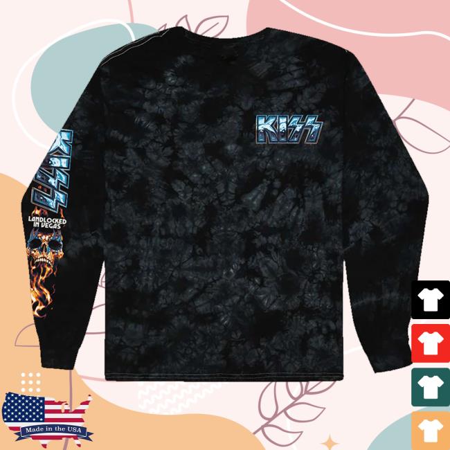 kenny TRC Kiss Online Shop Merch Landlocked In Vegas Desert Long Sleeve Shirt kenny TRC Kiss Online Shop Merch Landlocked In Vegas Desert Long Sleeve Shirt