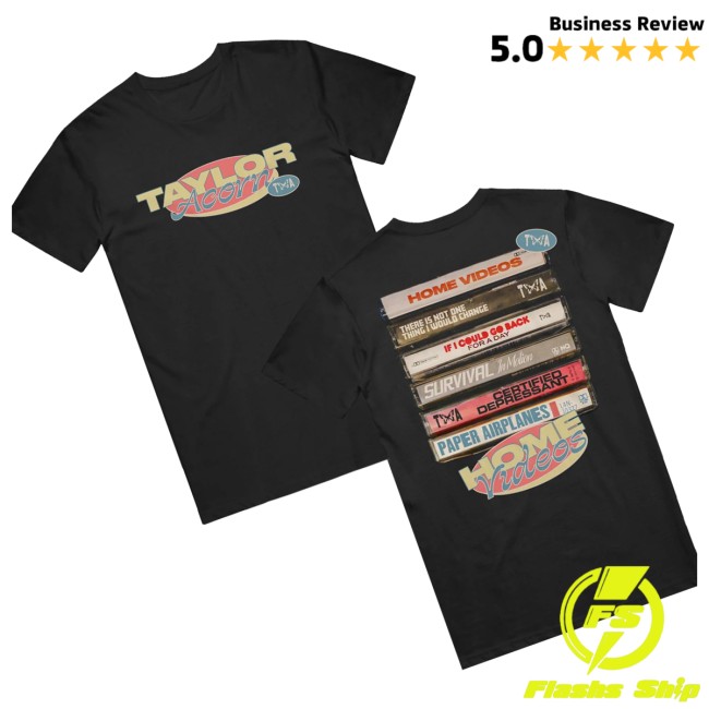 kenny Taylor Acorn Merch Home Video Black Shirt0 kenny Taylor Acorn Merch Home Video Black Shirt0