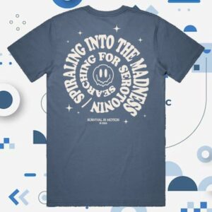 kenny Taylor Acorn Merch Spiral Blue Jean Shirt kenny Taylor Acorn Merch Spiral Blue Jean Shirt