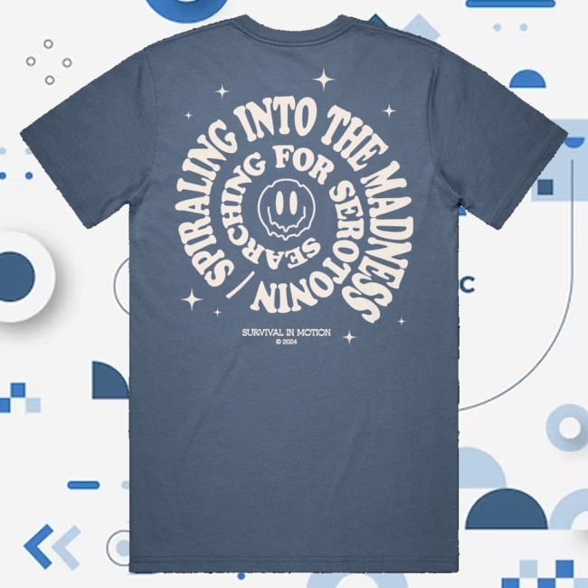 kenny Taylor Acorn Merch Spiral Blue Jean Shirt kenny Taylor Acorn Merch Spiral Blue Jean Shirt