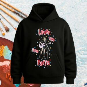 kenny Taylor Swift Merch Lover Live From Paris Black Hoodie