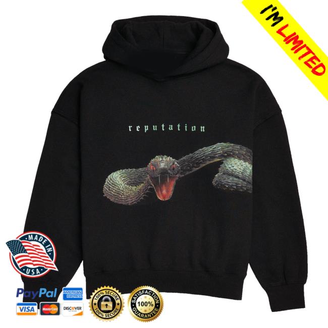 kenny Taylor Swift Merch Reputation Album Snake Hoodie 1 kenny Taylor Swift Merch Reputation Album Snake Hoodie 1