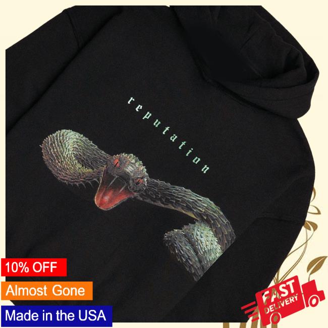 kenny Taylor Swift Merch Reputation Album Snake Hoodiew kenny Taylor Swift Merch Reputation Album Snake Hoodiew