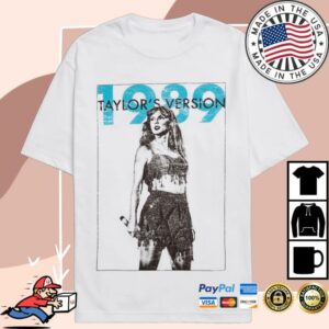 kenny Taylor Swift Merch Shop 1989 Taylors Version White Shirt kenny Taylor Swift Merch Shop 1989 Taylors Version White Shirt