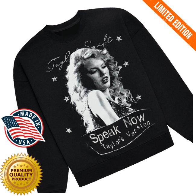 kenny Taylor Swift Merch Shop Speak Now Taylors Version Black Sweatshirts kenny Taylor Swift Merch Shop Speak Now Taylors Version Black Sweatshirts