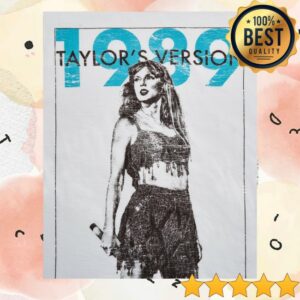 kenny Taylor Swift Merch Store 1989 Taylors Version White Shirts