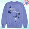 kenny Taylor Swift Merch Youre On Your Own Kid Purple Crewneck Sweatshirt