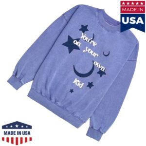 kenny Taylor Swift Merch Youre On Your Own Kid Purple Crewneck Sweatshirt1