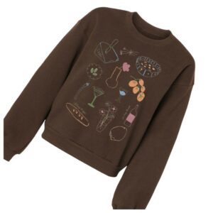 kenny That Cheese Plate Merch Store Aperitivo Hour Cropped Crewnecks