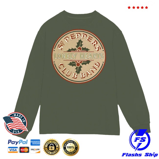 kenny The Beatles Merch Store Sgt Pepper Holiday Long Sleeve Shirt kenny The Beatles Merch Store Sgt Pepper Holiday Long Sleeve Shirt