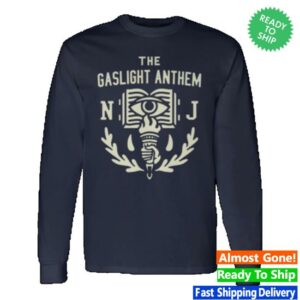 kenny The Gaslight Anthem Store Merch Shop Eye Banner Long Sleeve Shirt kenny The Gaslight Anthem Store Merch Shop Eye Banner Long Sleeve Shirt
