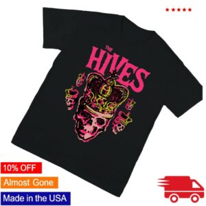 kenny The Hives Merch Store The Hives Forever Forever The Hives Skull Crown Black Tees