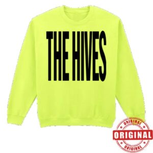 kenny The Hives Merch Store The Hives Forever Forever The Hives Stretch Logo Neon Crewneck