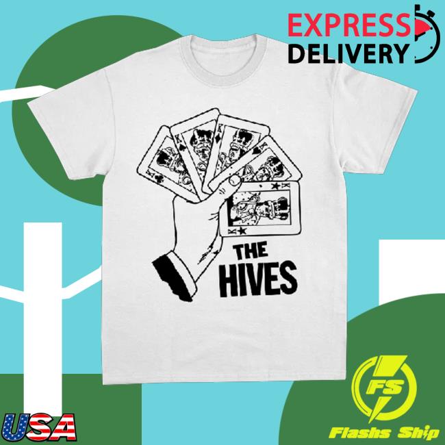 kenny The Hives Us Merch Shop Store Cards White Shirt kenny The Hives Us Merch Shop Store Cards White Shirt