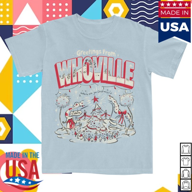 kenny The Lost Bros Merch Greetings From Whoville Tee kenny The Lost Bros Merch Greetings From Whoville Tee