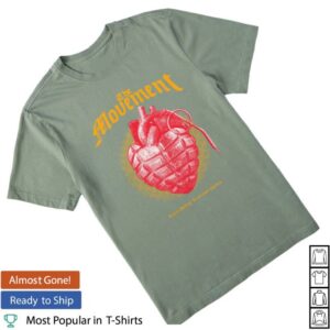 kenny The Movement Store Official Mens Heart Grenade Shirts
