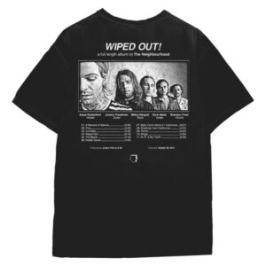 kenny The Neighbourhood Merch Wiped Out! Album Tee kenny The Neighbourhood Merch Wiped Out! Album Tee
